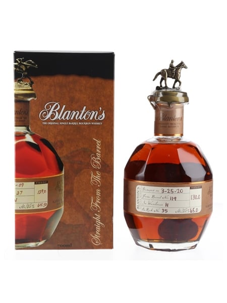 Blanton's Straight From The Barrel No. 119 Bottled 2020 70cl / 65%