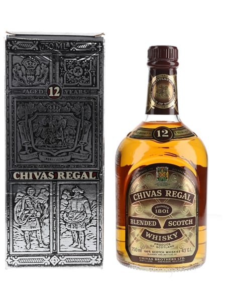 Chivas Regal 12 Year Old Bottled 1980s 75cl / 43%