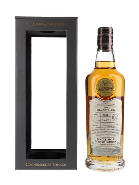 Jura 1992 28 Year Old Connoisseurs Choice Bottled 2021 - Gordon & MacPhail 70cl / 50.2%