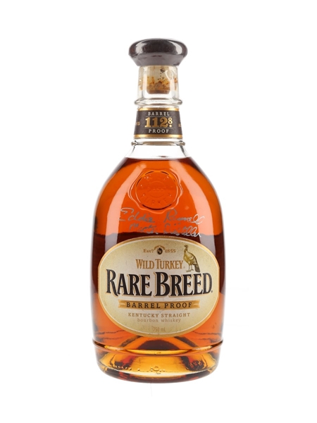 Wild Turkey Rare Breed Barrel Proof - Signed Bottle 70cl / 56.4%