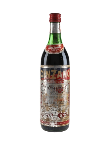 Cinzano Rosso Vermouth Bottled 1970s 100cl / 16.5%