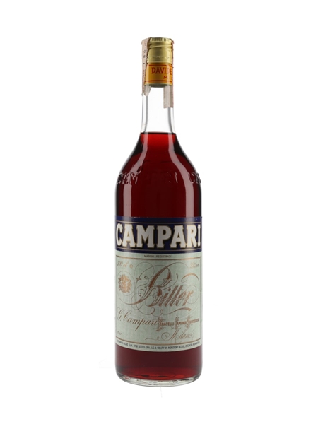 Campari Bitter Bottled 1980s 100cl / 25%