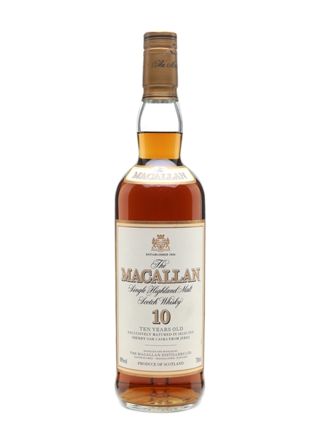 Macallan 10 Year Old Bottled 1990s 70cl / 40%