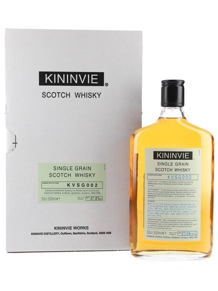 Kininvie 2015 Single Grain Batch KVSG002 Bottled 2019 50cl / 47.8%