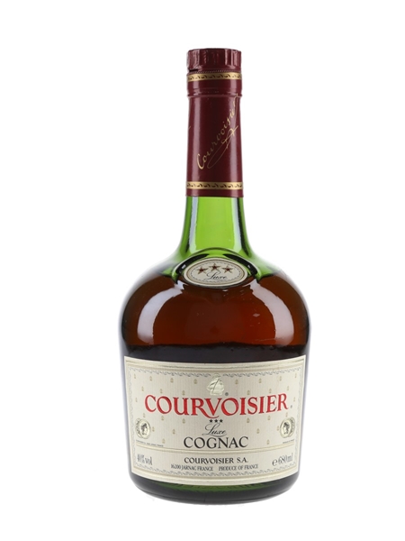 Courvoisier 3 Star Luxe Bottled 1980s-1990s 68cl / 40%