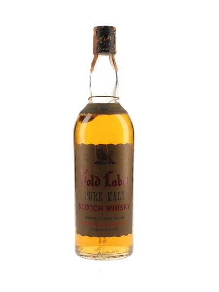 Gold Label Pure Malt 5 Year Old Bottled 1970s 75cl / 43%