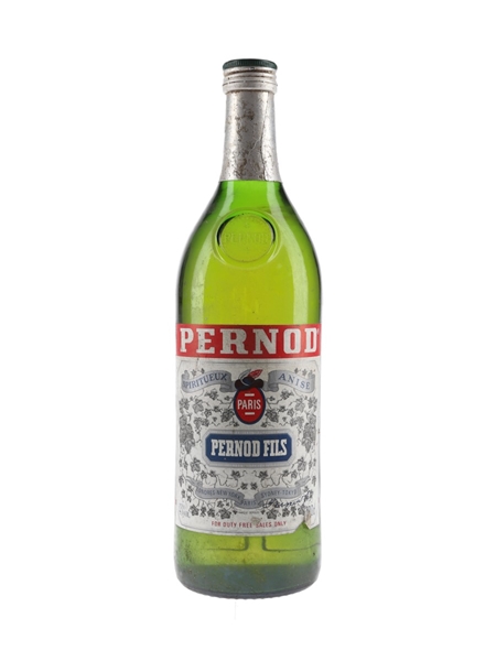 Pernod Fils Bottled 1980s - Duty Free 100cl / 43%