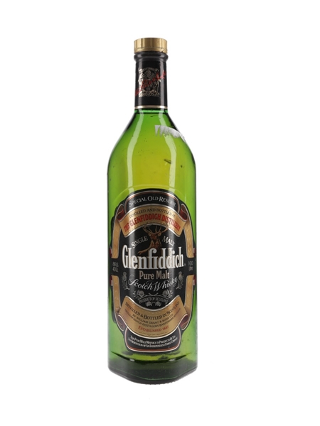 Glenfiddich Special Old Reserve Pure Malt Bottled 1990s 100cl / 43%