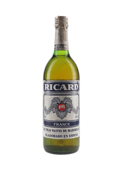 Ricard Pastis Bottled 1970s-1980s - Spain 100cl / 45%