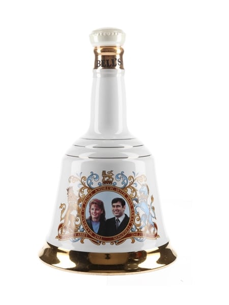 Bell's Ceramic Decanter Royal Wedding 1986 - Prince Andrew & Sarah Ferguson 75cl / 43%