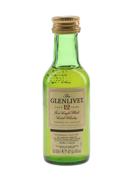 Glenlivet 12 Year Old  5cl / 40%