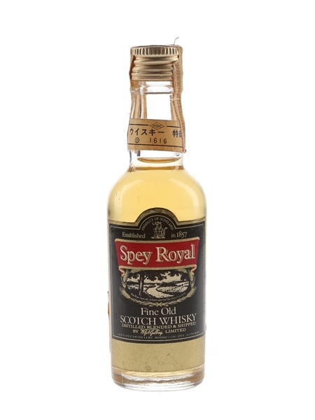 Spey Royal Fine Old Scotch Whisky Bottled 1970s 4.8cl / 43%