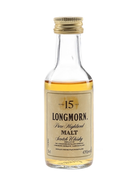 Longmorn 15 Year Old Bottled 1980s 5cl / 43%