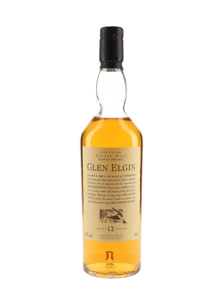 Glen Elgin 12 Year Old Flora & Fauna 70cl / 43%