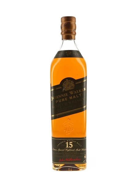 Johnnie Walker Pure Malt 15 Year Old Bottled 1990s - Green Label 70cl / 43%