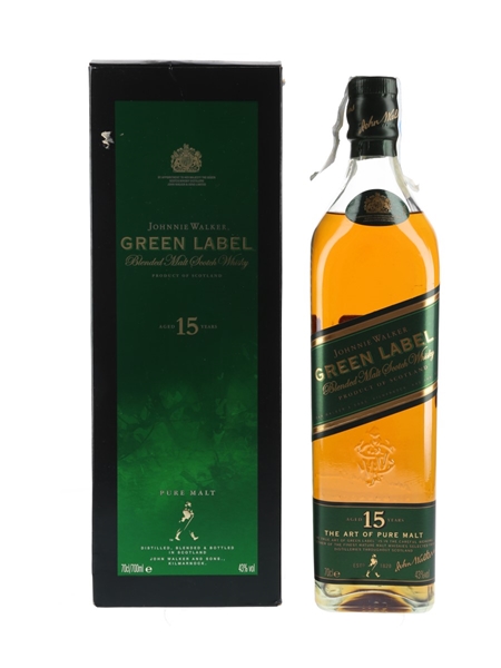 Johnnie Walker Green Label 15 Year Old  70cl / 43%