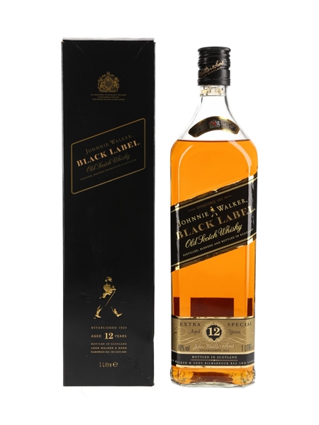 Johnnie Walker Black Label 12 Year Old Bottled 2000s 100cl / 40%