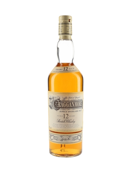 Cragganmore 12 Year Old Bottled 1990s 70cl / 40%