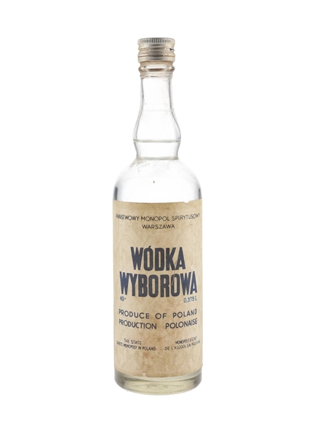 Wodka Wyborowa Bottled 1970s - Rinaldi 37.5cl / 40%