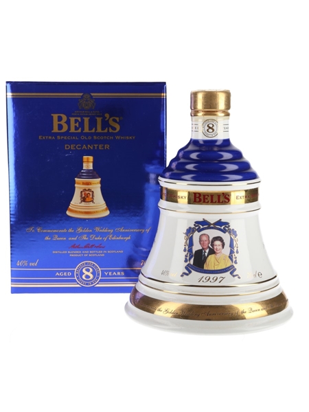 Bell's Ceramic Decanter Golden Wedding Anniversary 1997 70cl / 40%