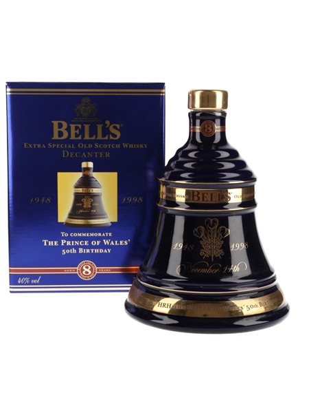 Bell's Ceramic Decanter The Prince Of Wales' 50th Birthday 70cl / 40%