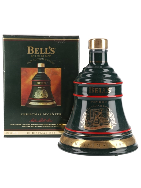 Bell's Christmas 1993 Ceramic Decanter The Art Of Distilling No.4 70cl / 40%