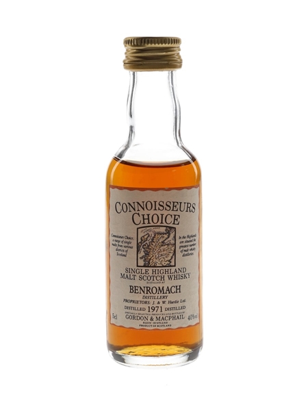 Benromach 1971 Bottled 1990s - Connoisseurs Choice 5cl / 40%