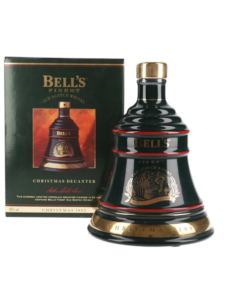 Bell's Christmas 1992 Ceramic Decanter The Art Of Distilling No.3 70cl / 40%