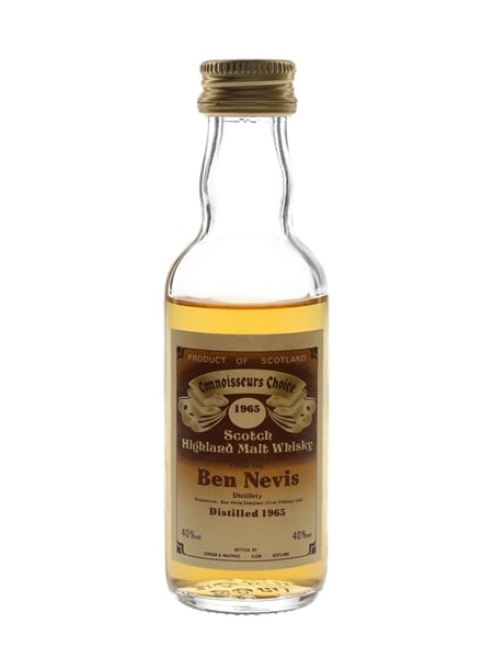 Ben Nevis 1965 Connoisseurs Choice Bottled 1980s - Gordon & MacPhail 5cl / 40%