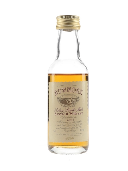 Bowmore 1965 Bottled 1980s - Sherry Cask Matured 5cl / 43%