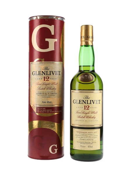 Glenlivet 12 Year Old Bottled 2000s 70cl / 40%