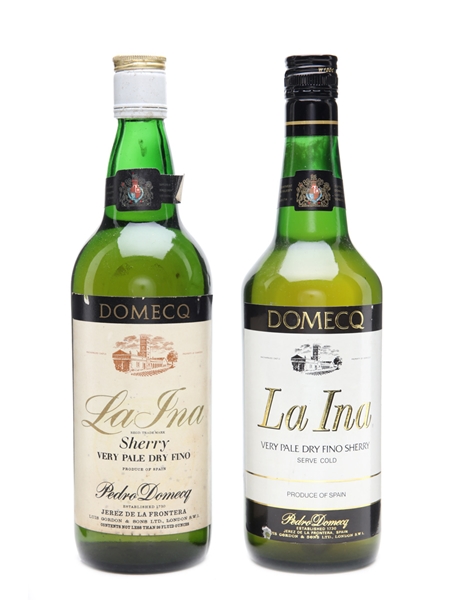 Pedro Domecq La Ina Fino Sherry  2 x 75cl