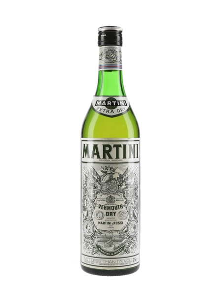 Martini Extra Dry Bottled 1980s-1990s 75cl  / 17%