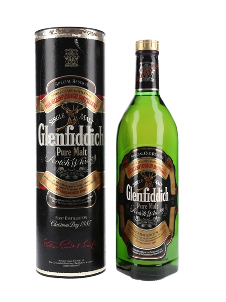 Glenfiddich Special Old Reserve Pure Malt Bottled 1990s 100cl / 43%