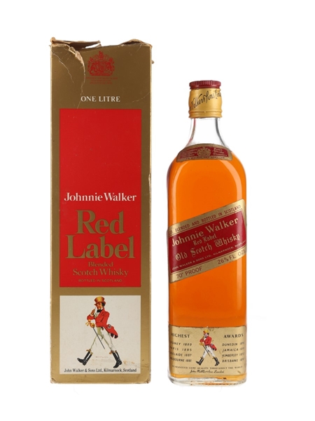 Johnnie Walker Red Label Bottled 1970s 75.7cl / 40%