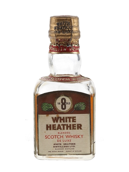 White Heather 8 Year Old Bottled 1970s 5cl