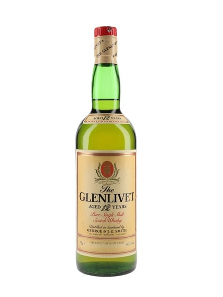 Glenlivet 12 Year Old Bottled 1980s 75cl / 40%