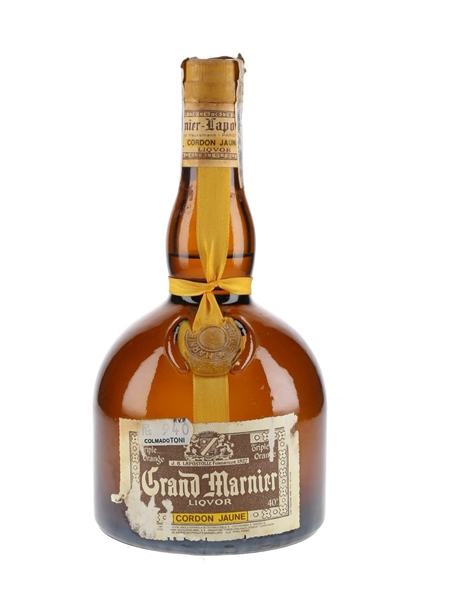 Grand Marnier Cordon Jaune Liqueur Bottled 1970s-1980s - Spain 75cl / 40%