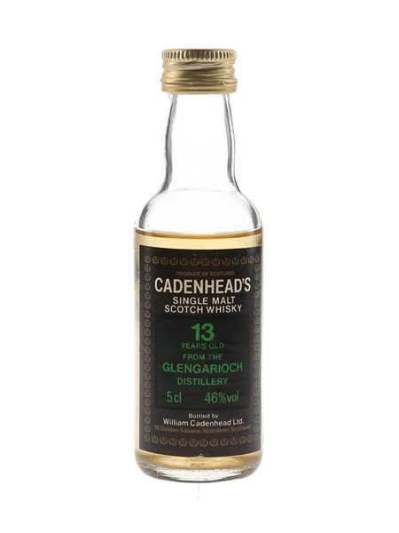 Glen Garioch 13 Year Old Bottled 1980s - Cadenhead's 5cl / 46%