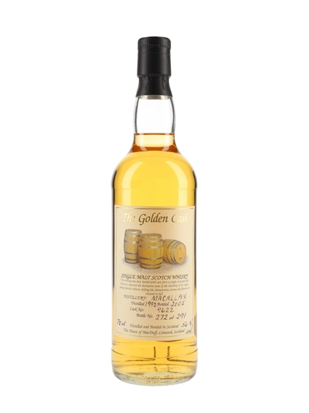 Macallan 1992 The Golden Cask 9622 Bottled 2005 70cl / 56.8%