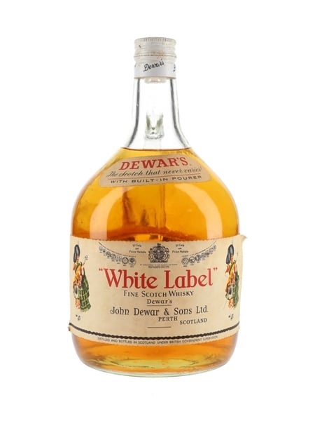 Dewar's White Label Bottled 1970s - Large Format 200cl