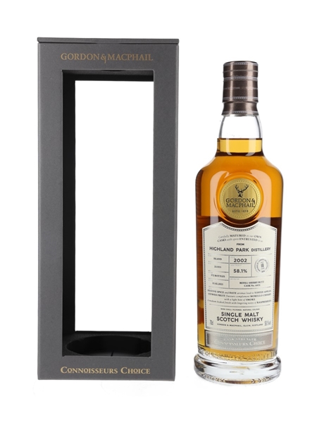 Highland Park 2002 18 Year Old Connoisseurs Choice Bottled 2021 - Gordon & MacPhail 70cl / 58.1%