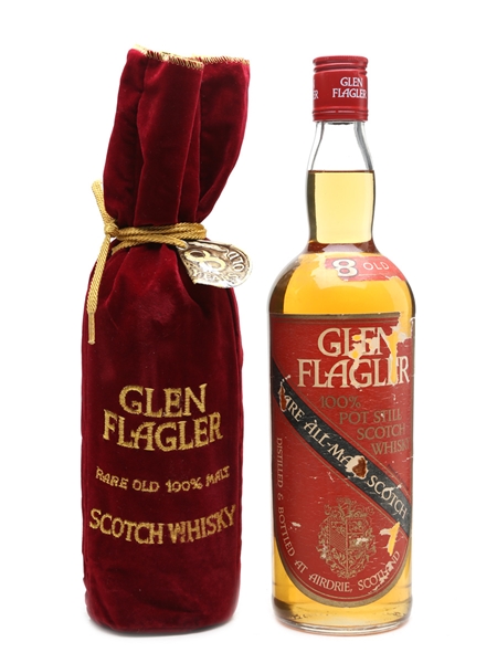 Glen Flagler 8 Year Old Bottled 1970s 75cl / 40%