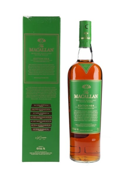 Macallan Edition No.4  75cl / 48.4%