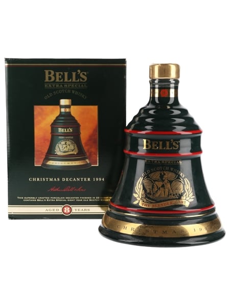 Bell's Christmas 1994 Ceramic Decanter 8 Year Old - The Blender's Art 70cl / 40%