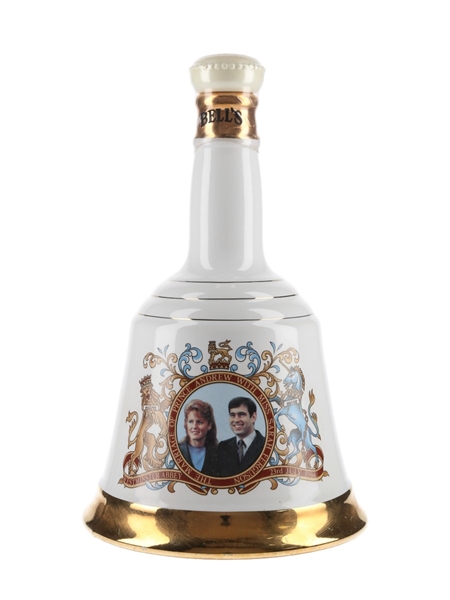 Bell's Ceramic Decanter Royal Wedding 1986 - Prince Andrew & Sarah Ferguson 75cl / 43%