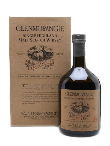 Glenmorangie Traditional 100 Proof 10 Year Old 100cl / 57.2%