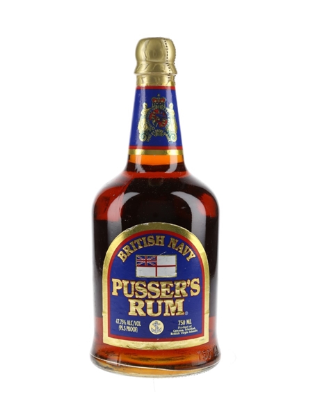 Pusser's British Navy Rum Bottled 1990s 75cl / 47.75%