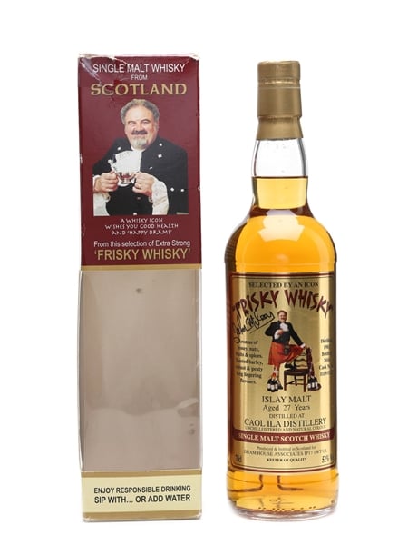 Caol Ila 1983 Frisky Whisky - 27 Year Old Cask Bottled And Signed By John Milroy 70cl / 52%