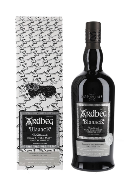 Ardbeg Blaaack Committee 20th Anniversary 2020 - Limited Edition 70cl / 46%